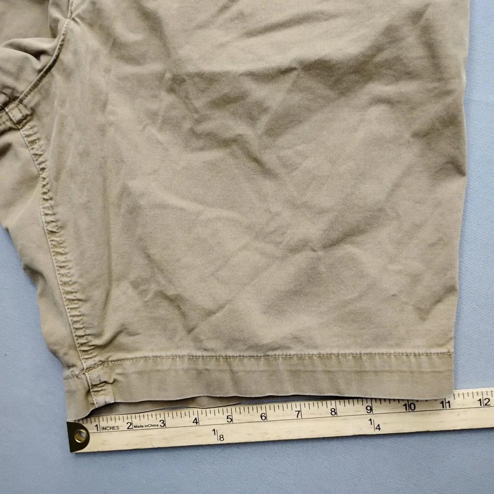 American Eagle Mens Classic Next Level Flex Chino Shorts Khaki Tan 38